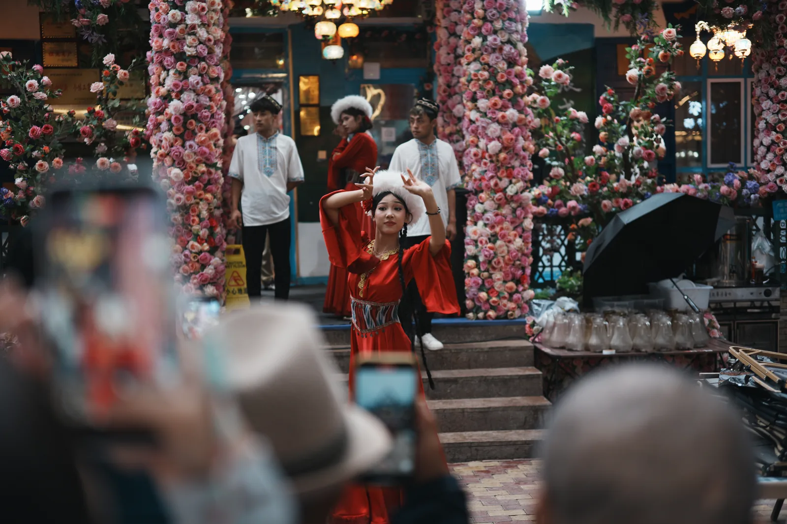 Traditional market in an ethnic minority area where travelers can experience authentic local life