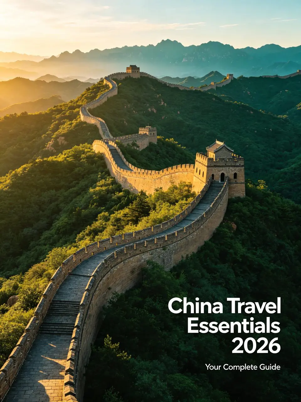 China Travel Essentials 2026 guide — sample pages